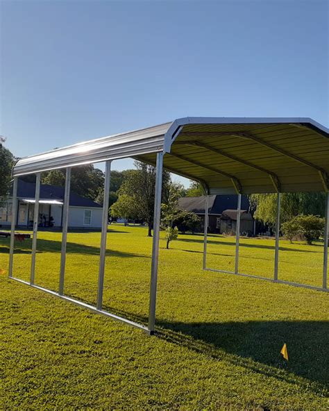 custom built metal carports